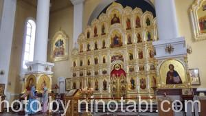 ポクロフスキー聖堂内のイコン